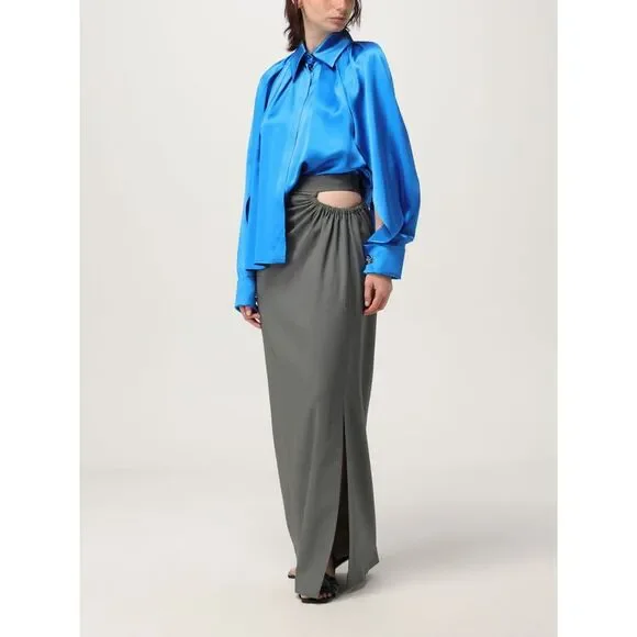 Max Mara Pianoforte Shirt Woman Blue